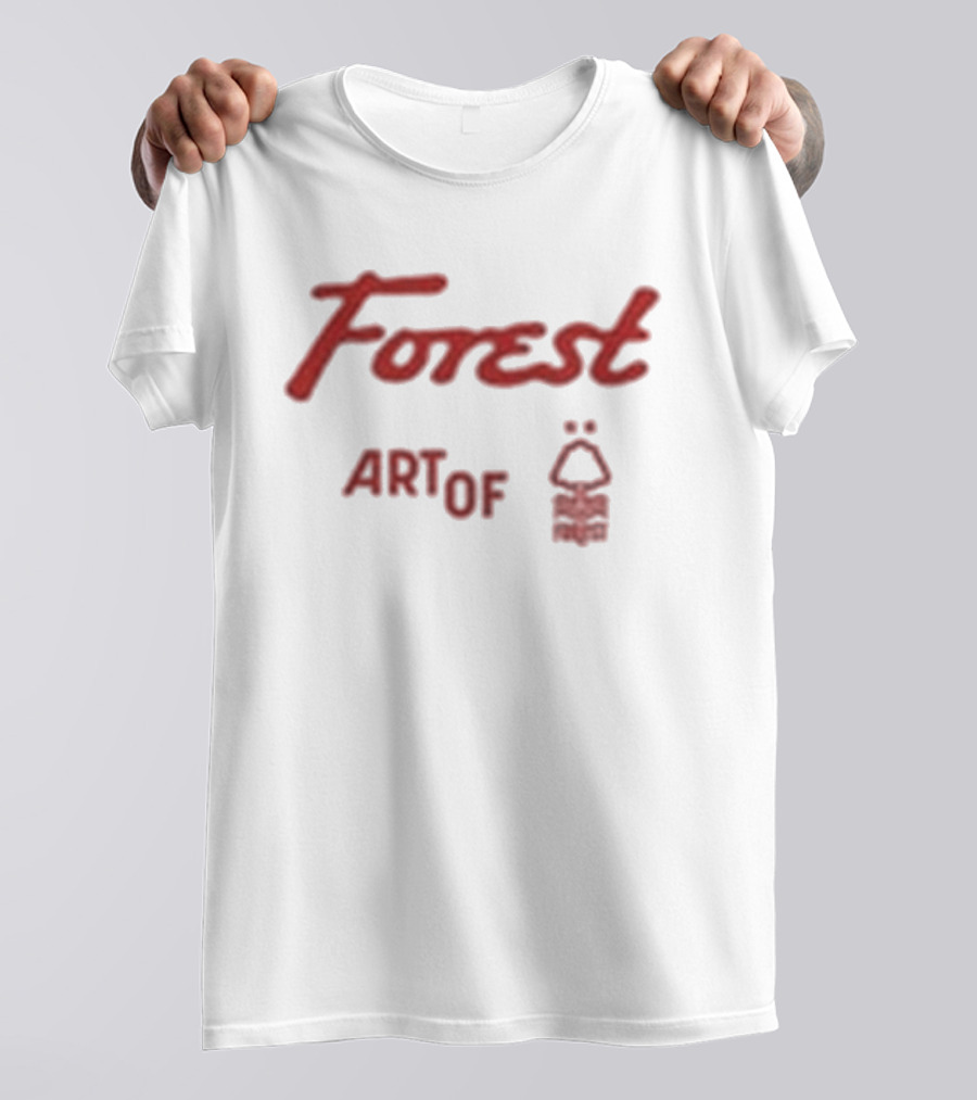 Forest Art Of Nottingham NFFC White Motel T-Shirt