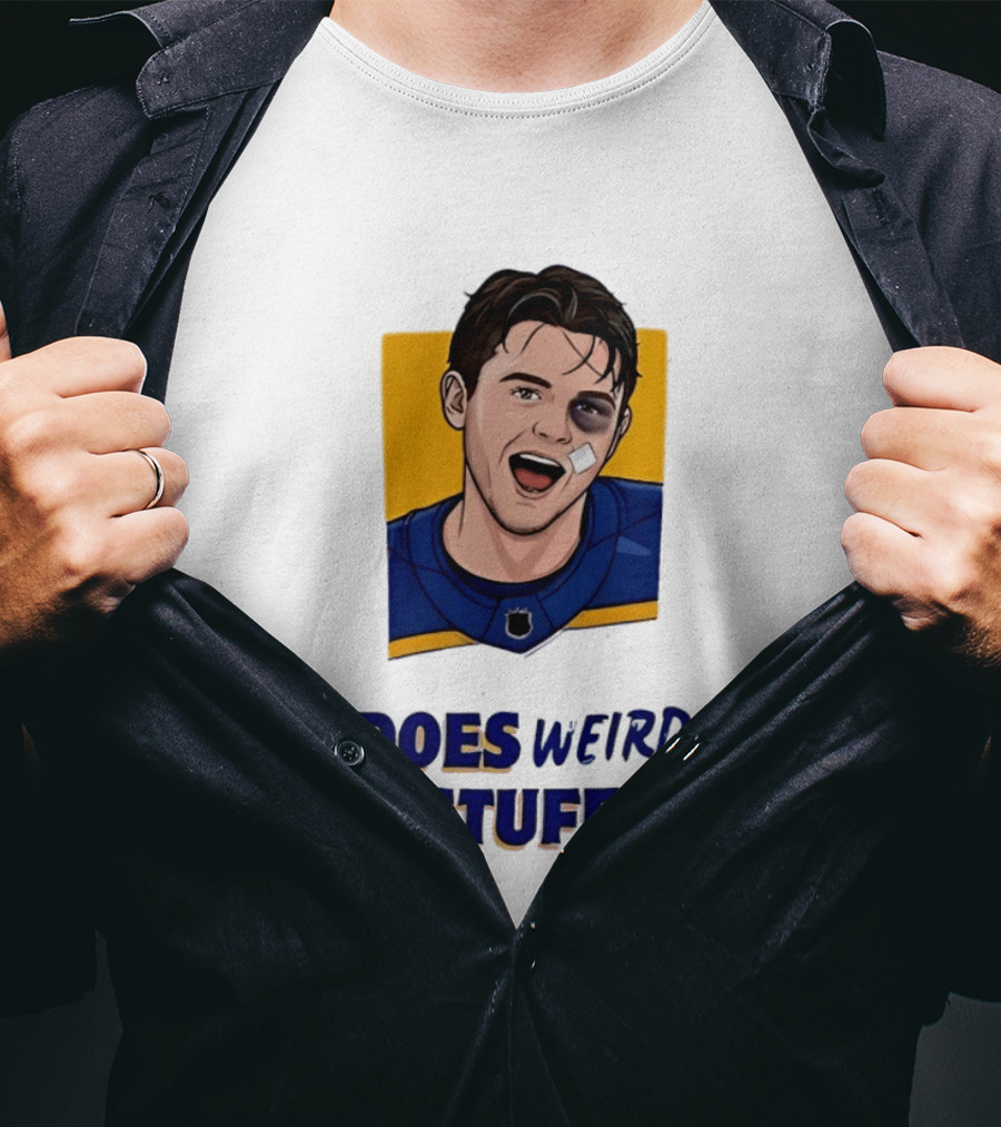 Buffalo Sabres Zach Benson Does Weird Stuff T-Shirt