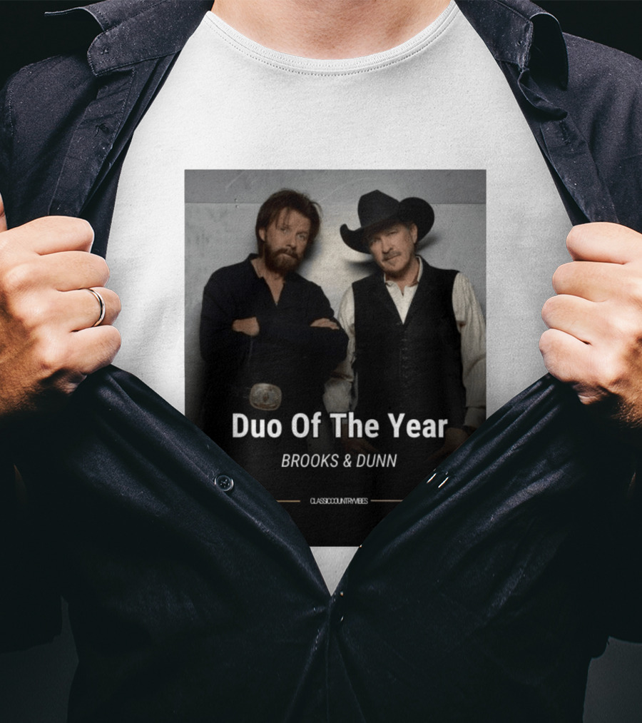 Brooks & Dunn Duo Of The Year Classic Country Vibes T-Shirt