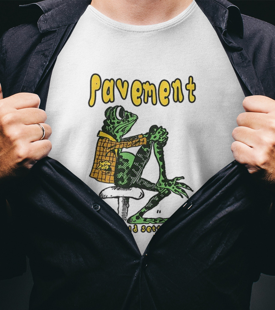 Pavement If I Could Settle Down Frog T-Shirt