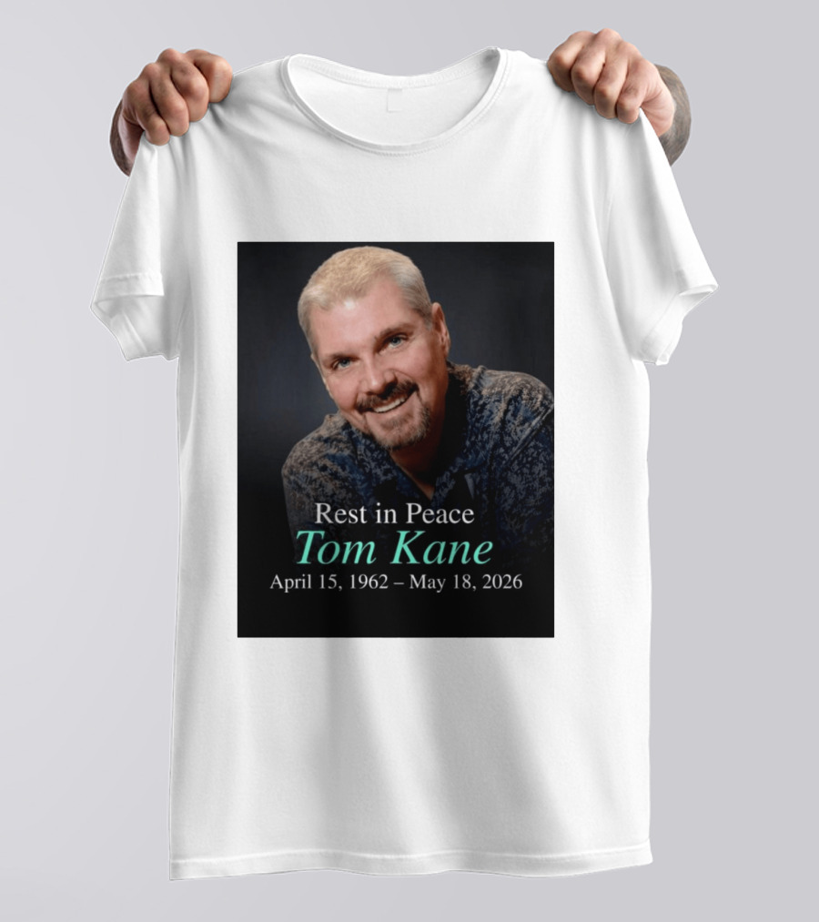 Rest In Peace Tom Kane April 15 1962 May 18 2026 American Voice Actor T-Shirt