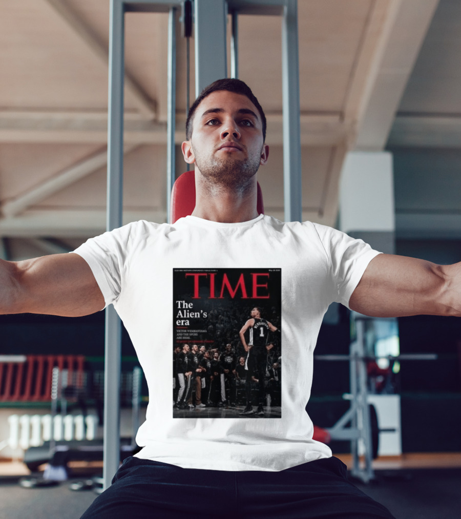 Victor Wembanyama The Alien's Era Time Spurs T-Shirt