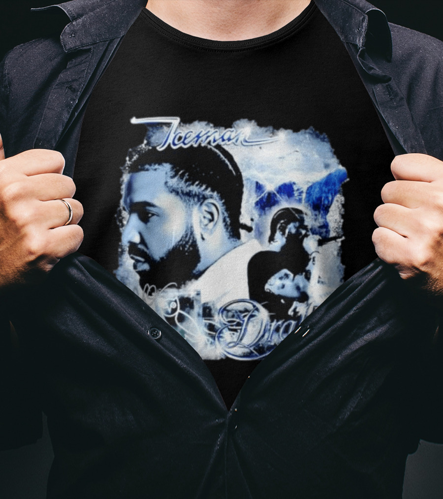Drake Iceman 2026 Big Face Bootleg T-Shirt