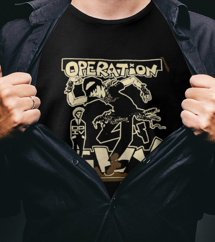Operation Ivy Ska Punk Band Machete Skateboarder And Street T-Shirt