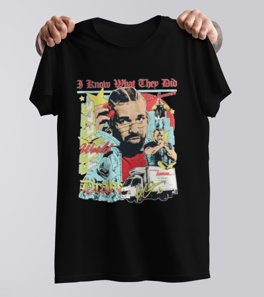 I Know What They Did Drake Freeze The World Iceman 2026 T-Shirt