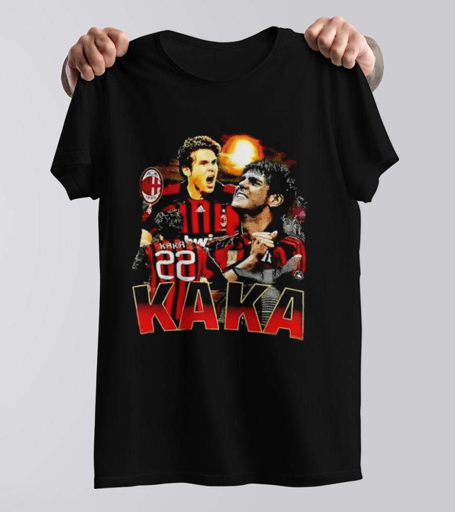 Kaká 22 AC Milan Soccer Icon Celebration 1899 T-Shirt