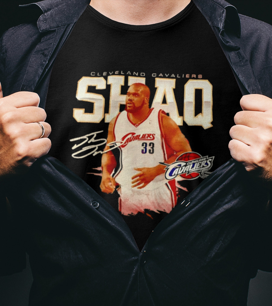 Cleveland Cavaliers Shaq 33 Shaquille O'Neal Basketball Cavaliers T-Shirt