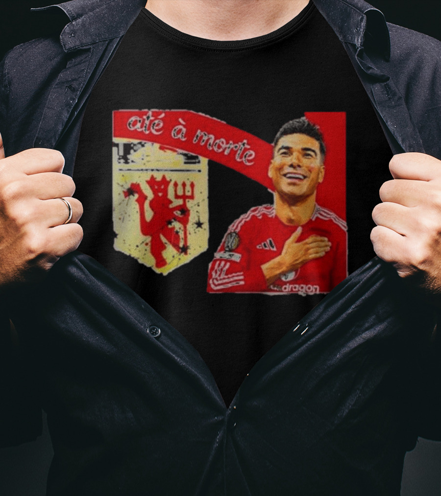 Manchester United Até à Morte Casemiro T-Shirt
