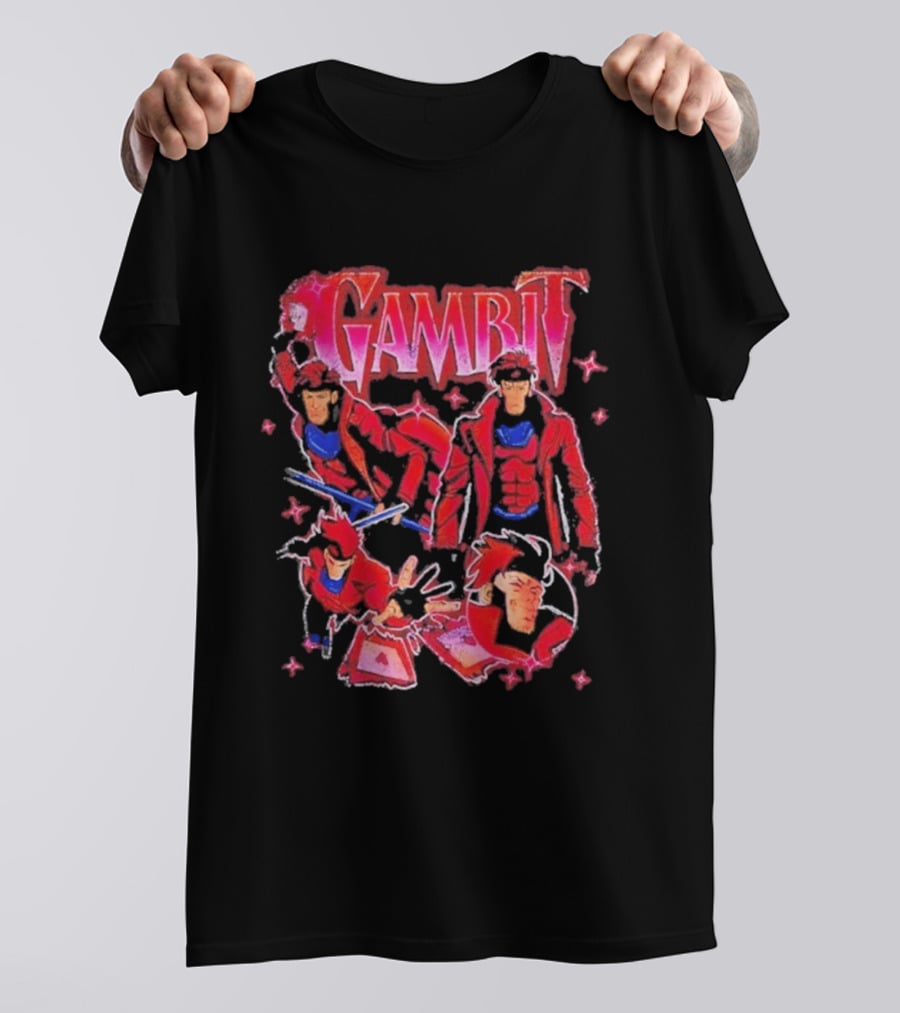 X Men Gambit Marvel Comic T-Shirt