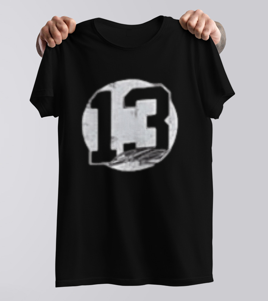 Jazz Chisholm Jr. 13 New York Yankees Name Number Two Sided T-Shirt