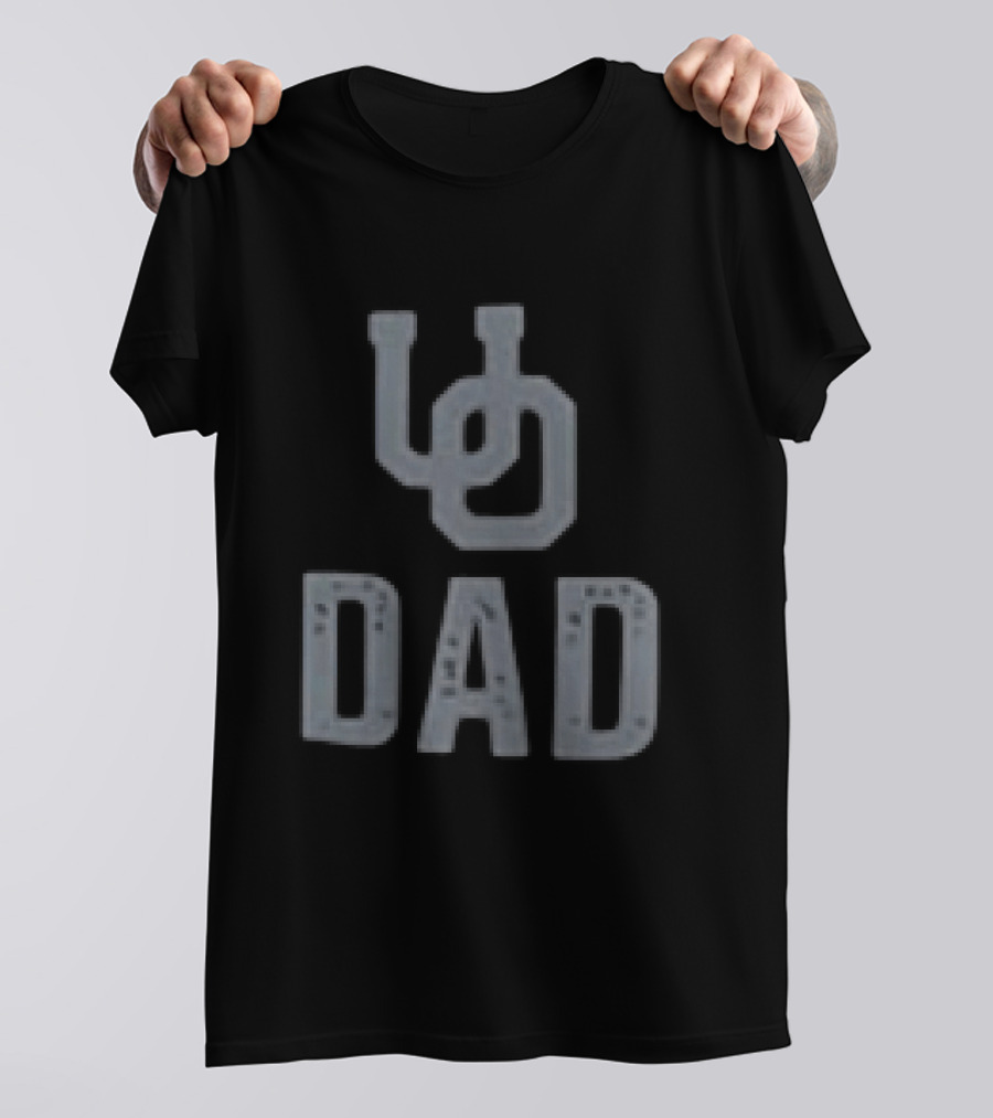 Oregon Ducks Football Dad 2026 Father's Day T-Shirt