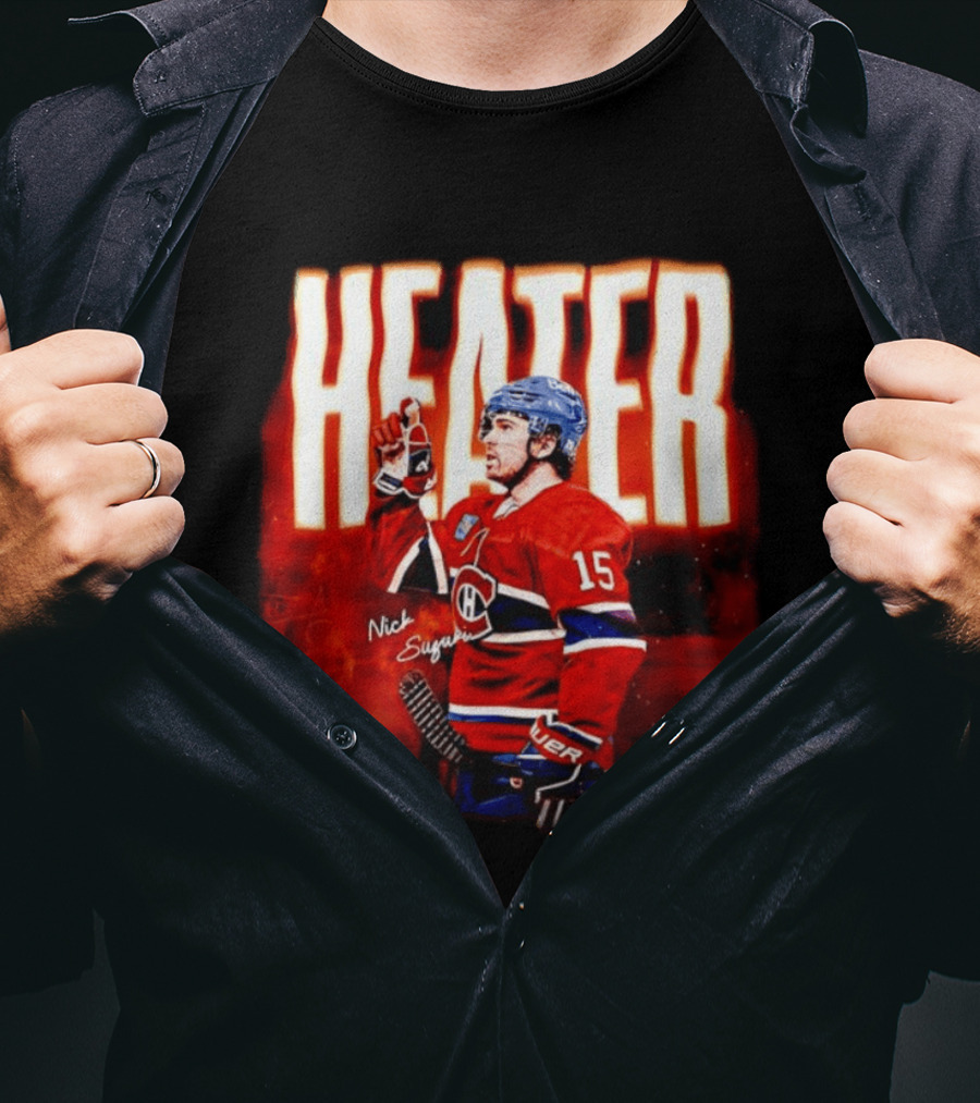Alex Newhook Nick Suzuki Heater 2026 Hockey 15 T-Shirt