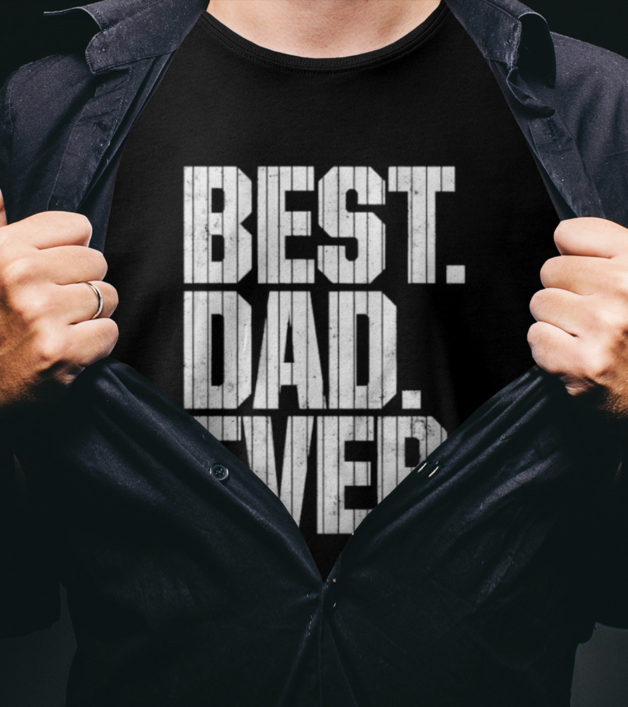 Best Dad Ever New York Yankees Baseball Game T-Shirt