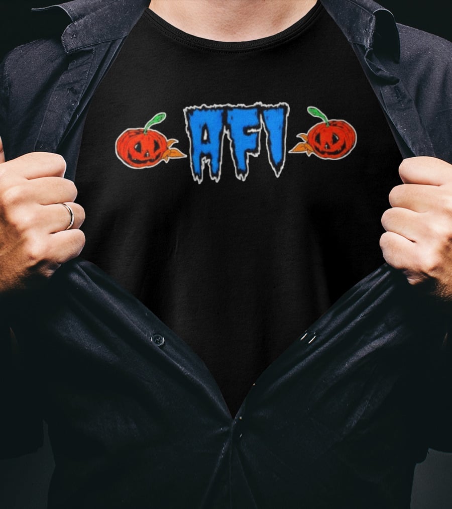 Danhausen WWE AFI Halloween Pumpkins T-Shirt