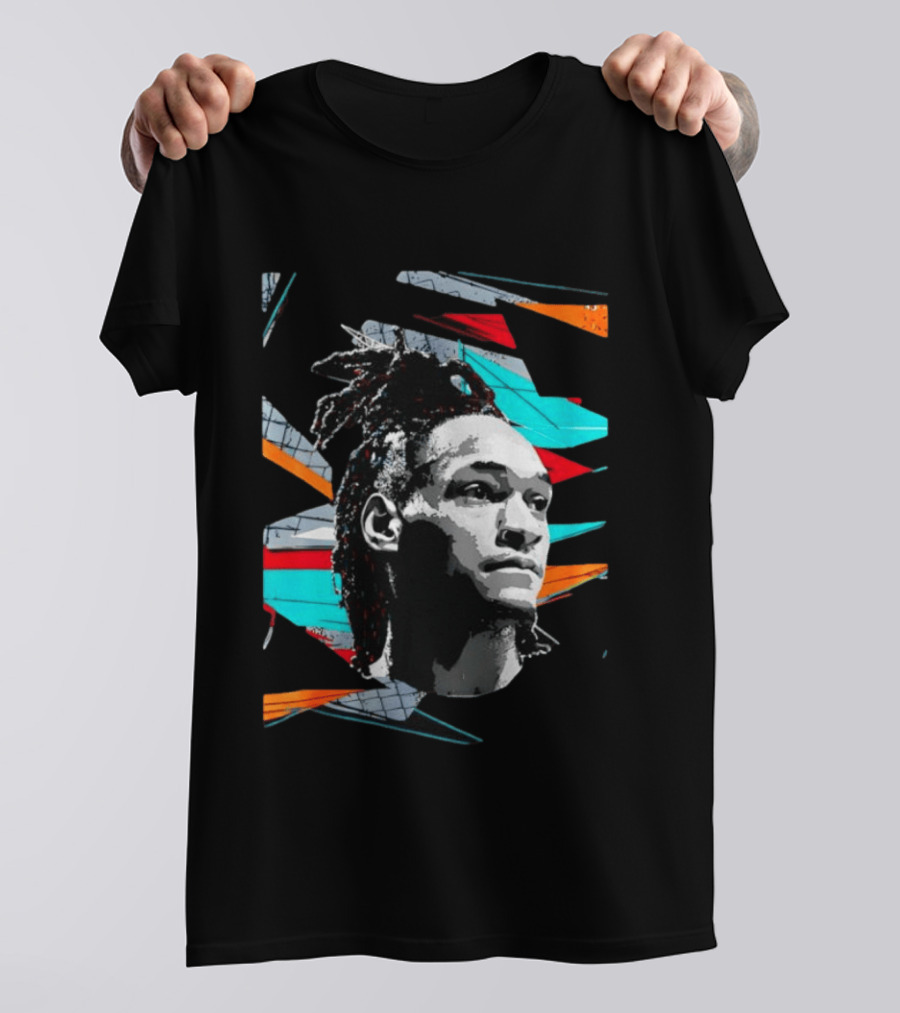 Devin Vassell San Antonio Spurs NBA Big Face Player T-Shirt