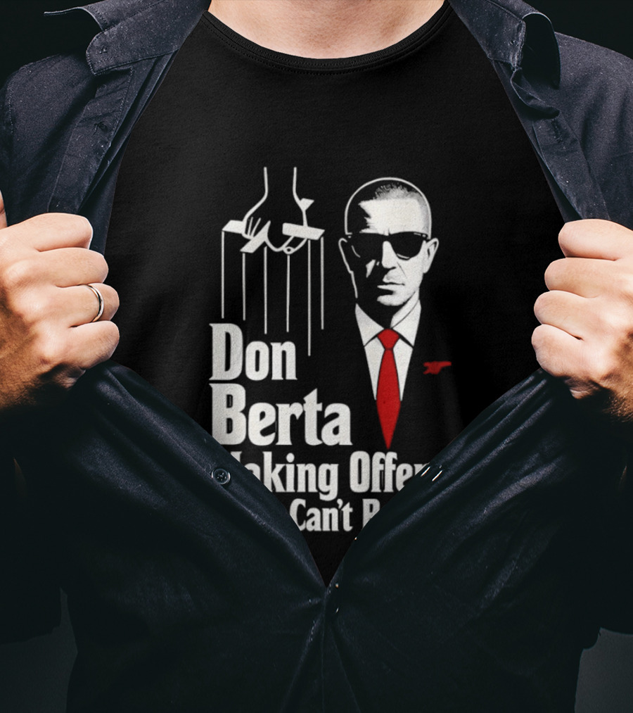 Don Berta Making Offers Arsenal Godfather 2026 T-Shirt