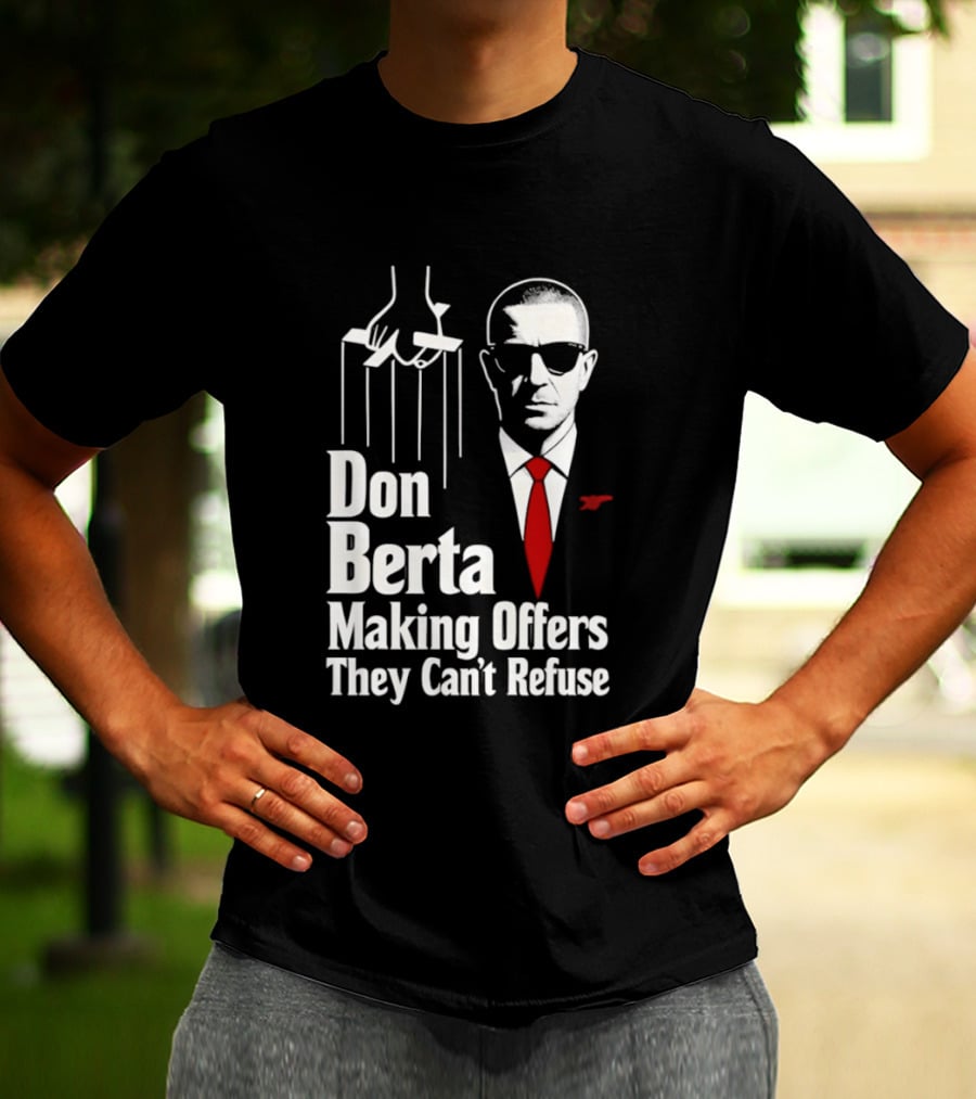 Don Berta Making Offers Arsenal Godfather 2026 T-Shirt
