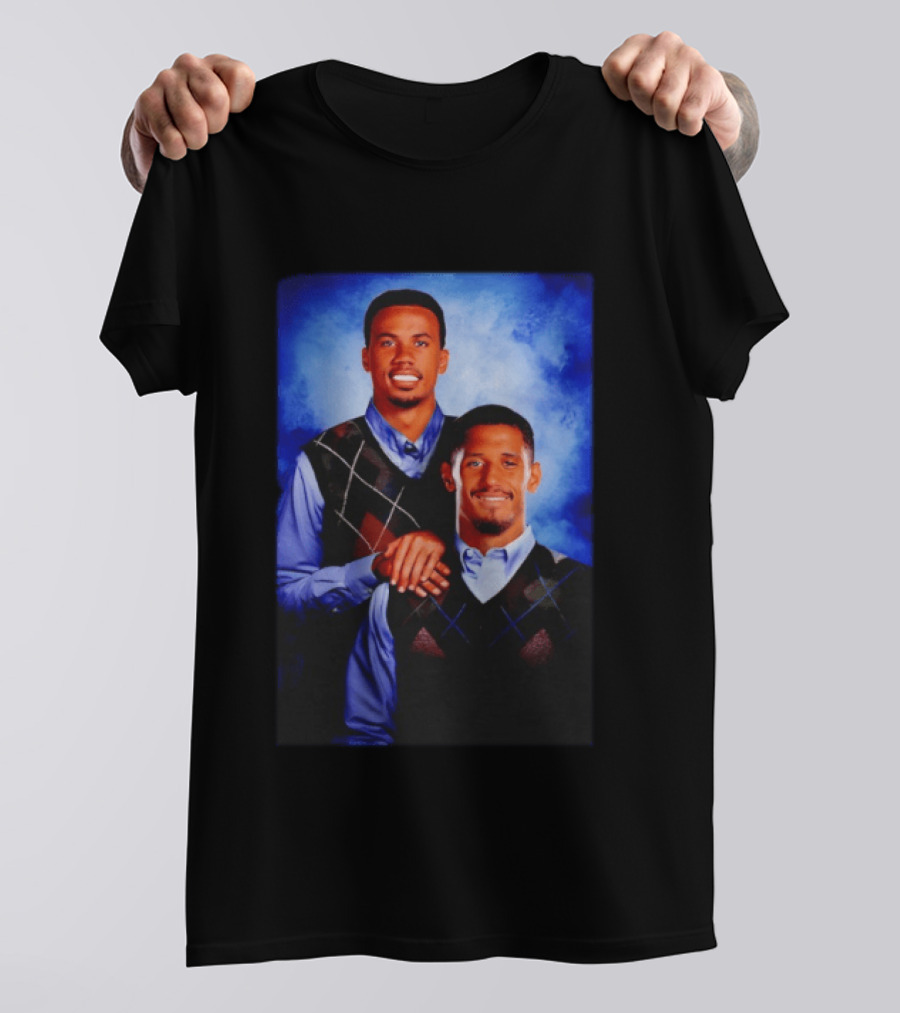 Arsenal FC Gabriel Magalhaes William Saliba Step Brothers Argyle Sweater Vest T-Shirt