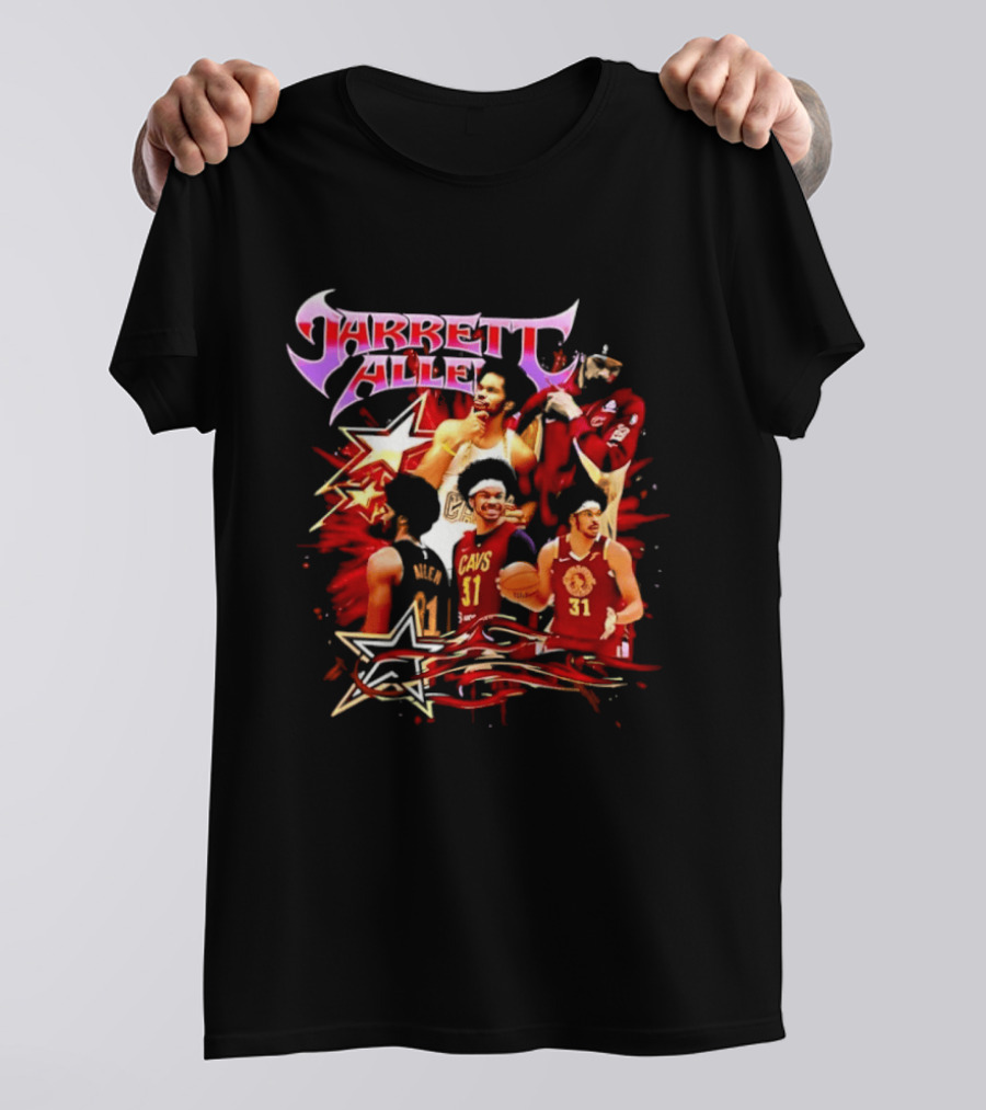 Jarrett Allen Cavs 31 Multi Star Basketball Highlights T-Shirt