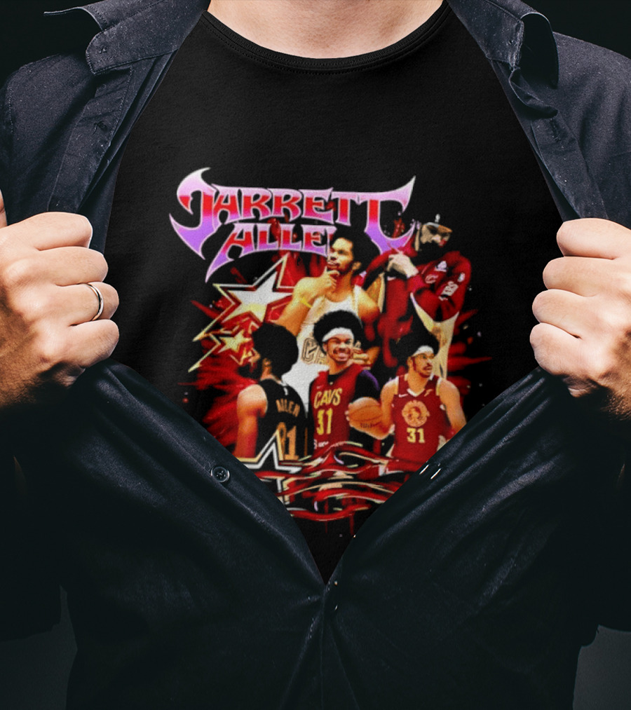 Jarrett Allen Cavs 31 Multi Star Basketball Highlights T-Shirt