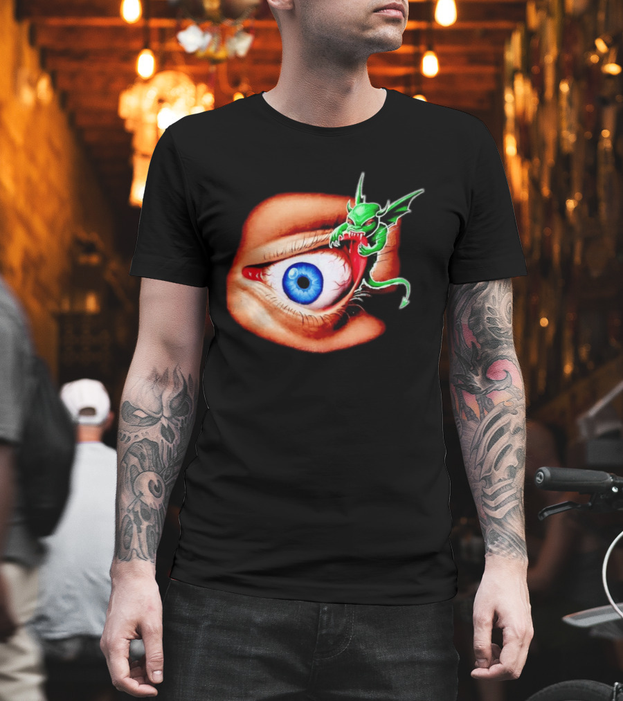 Universal Studios Halloween Horror Nights 1997 The Monster Eats Eyes T-Shirt