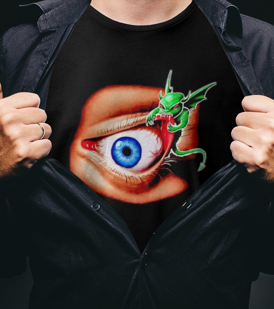Universal Studios Halloween Horror Nights 1997 The Monster Eats Eyes T-Shirt