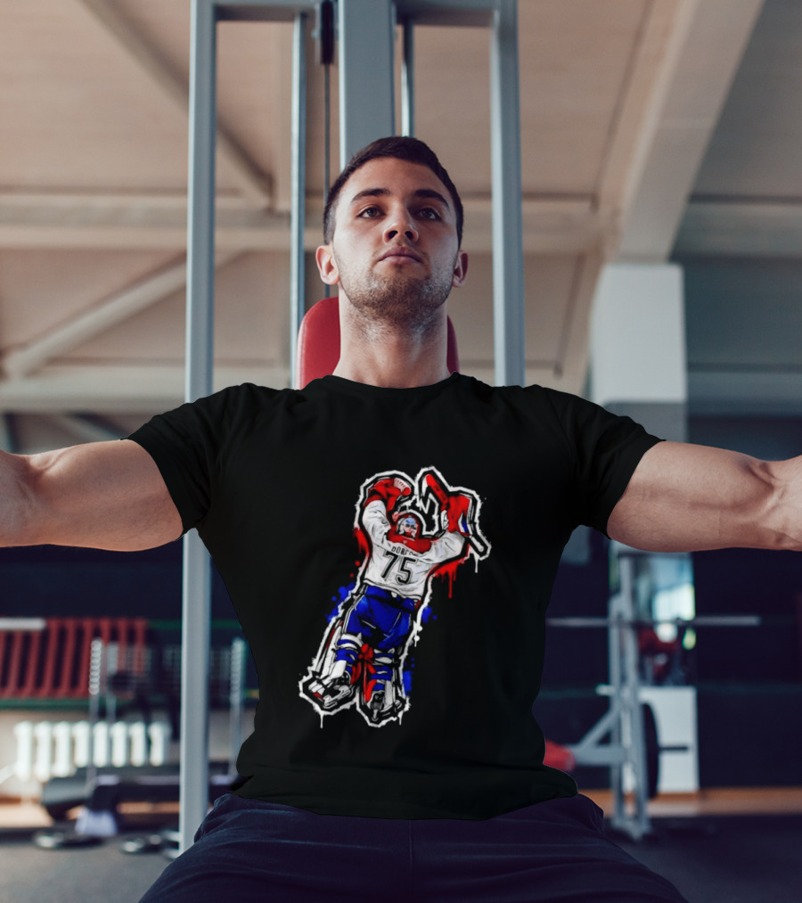 Laval Rocket Jakub Dobes Goalie 75 Hockey T-Shirt