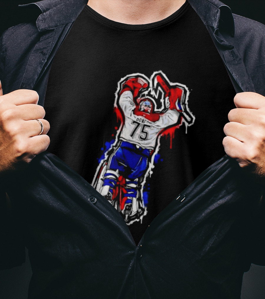 Laval Rocket Jakub Dobes Goalie 75 Hockey T-Shirt