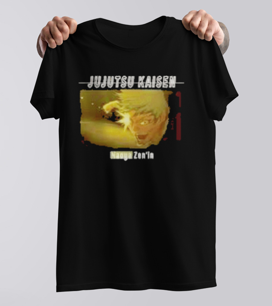 Naoya Zenin Character Jujutsu Kaisen Anime Series T-Shirt