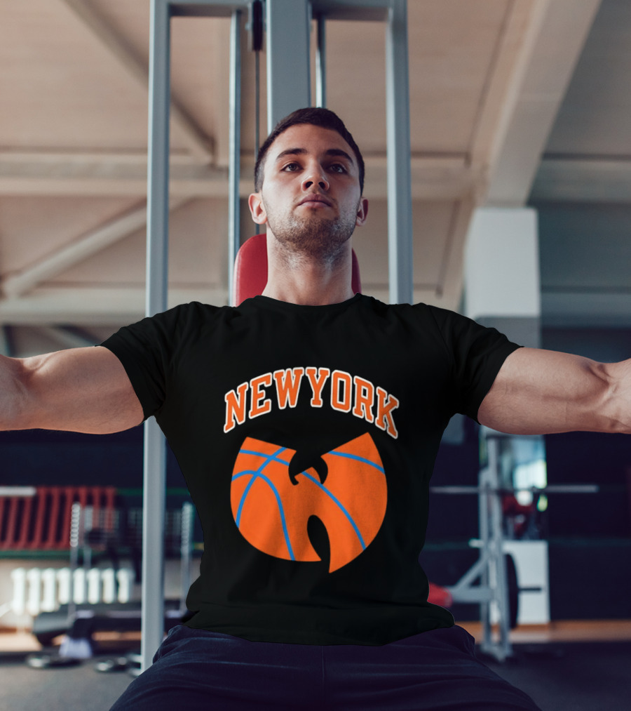 New York Basketball Wu Tang Clan Iconic Sports Fusion T-Shirt