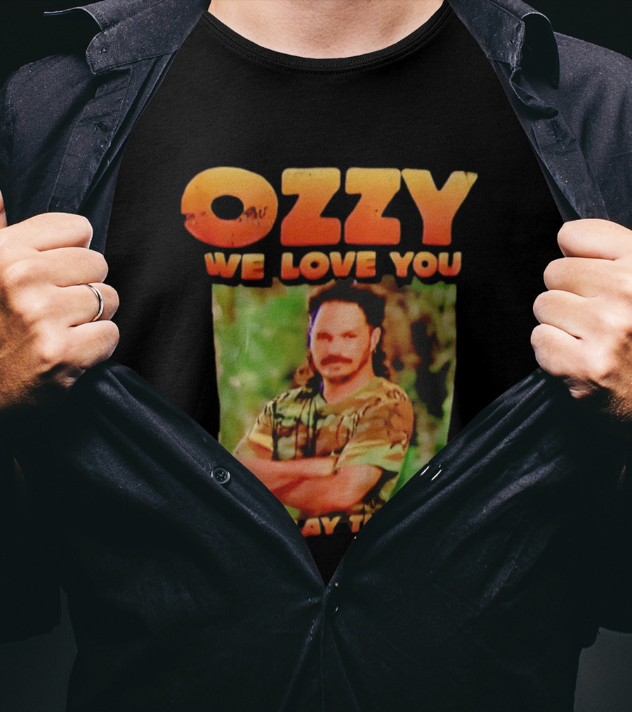 Ozzy We Love You Please Play The Idol T-Shirt