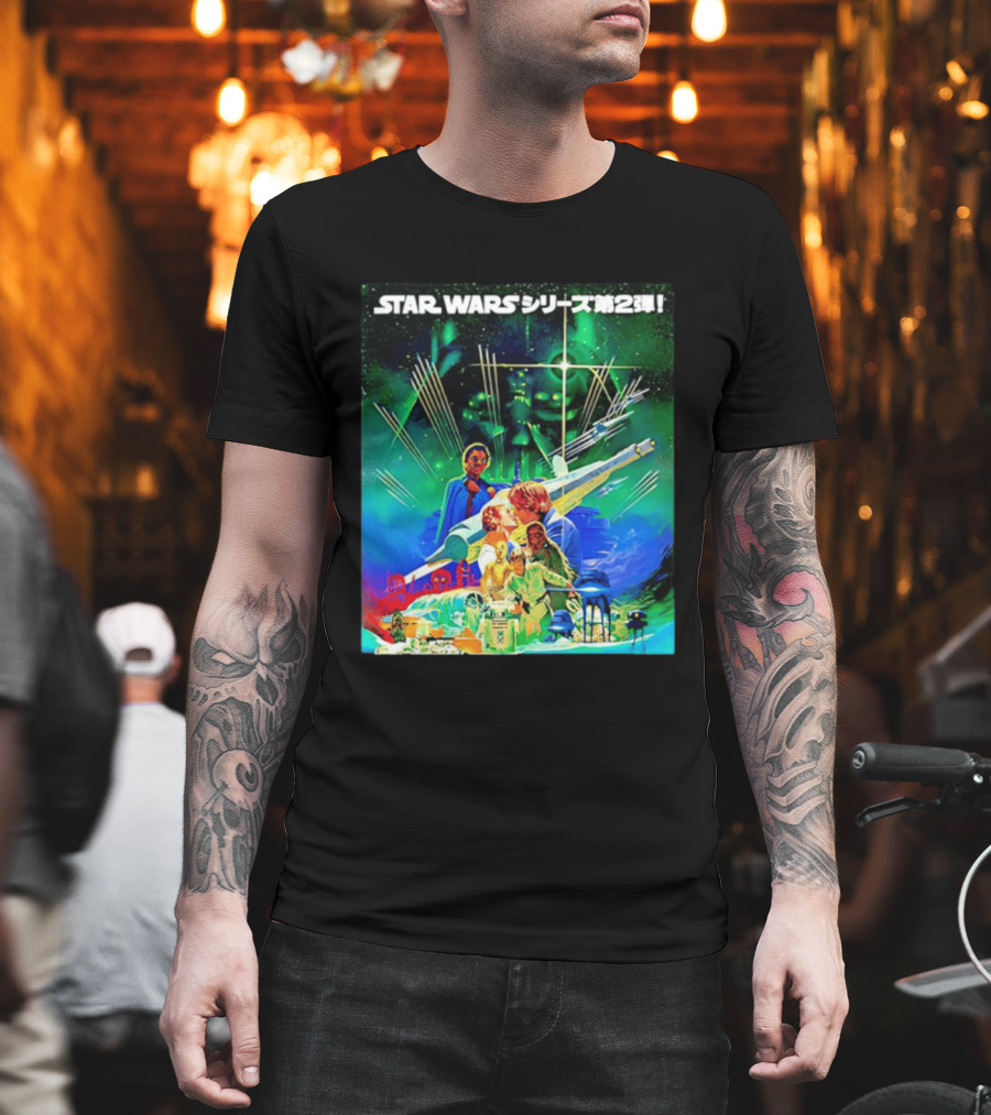 STAR WARS 2 The Empire Strikes Back 1980 Japan T-Shirt
