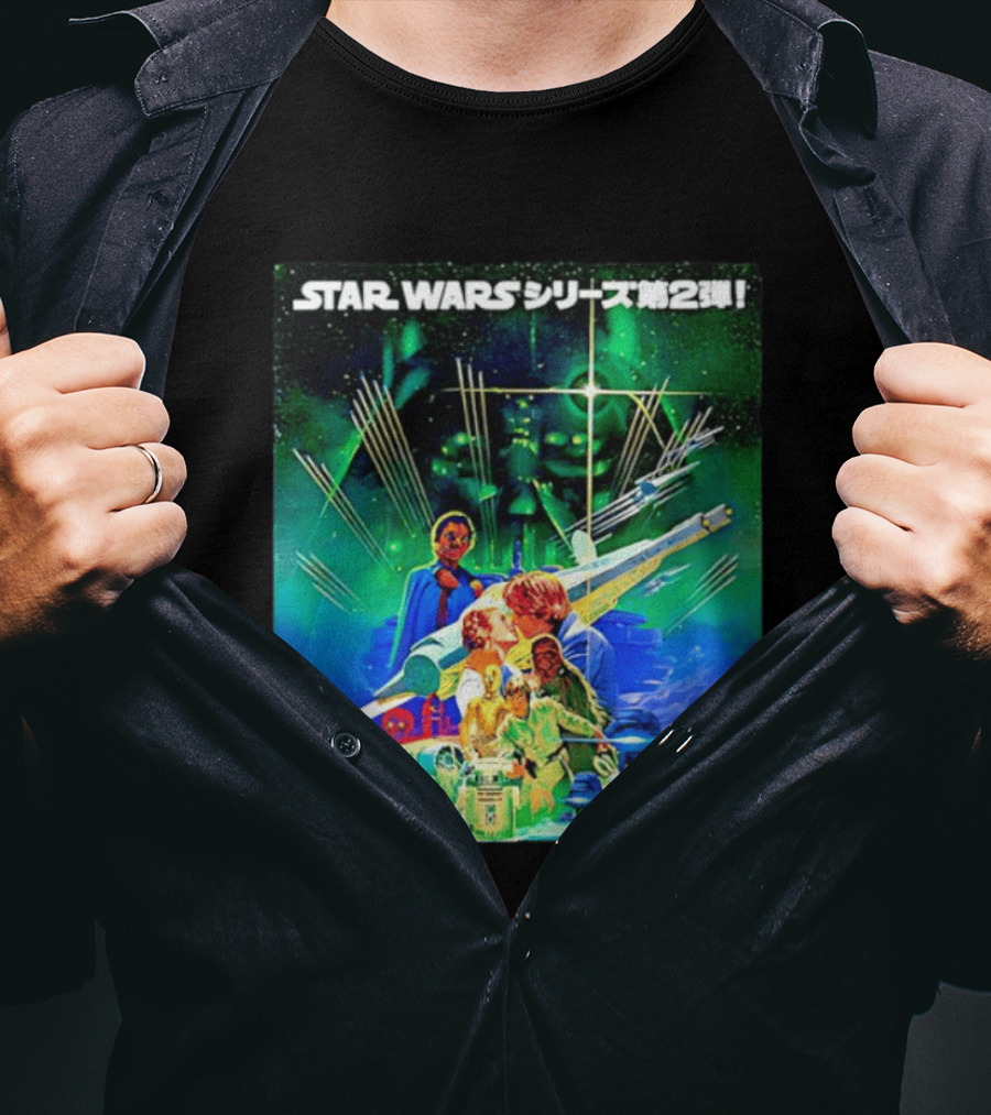 STAR WARS 2 The Empire Strikes Back 1980 Japan T-Shirt