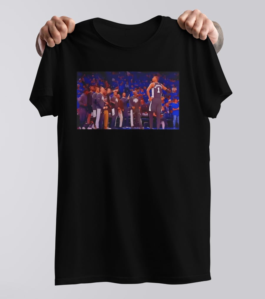 Victor Wembanyama San Antonio Spurs Game 1 Victory Against Thunder T-Shirt