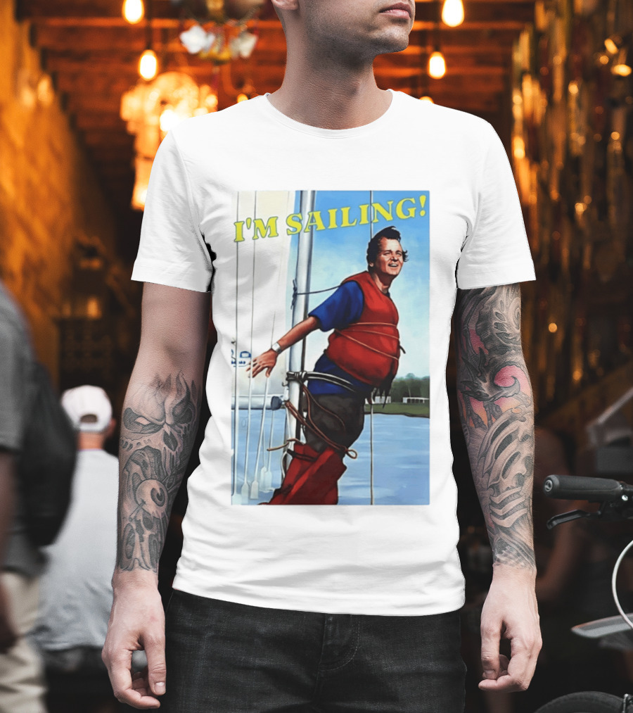 Bill Murray I'm Sailing What About Bob Scene T-Shirt