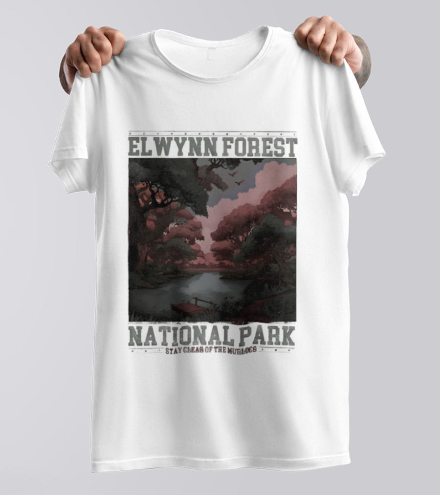 Elwynn Forest National Park Stay Clear Of The Murlocs Scenic Adventure T-Shirt