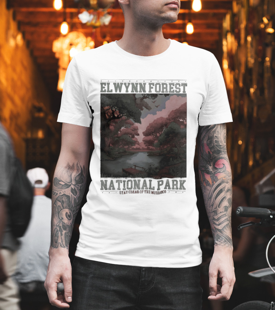 Elwynn Forest National Park Stay Clear Of The Murlocs Scenic Adventure T-Shirt