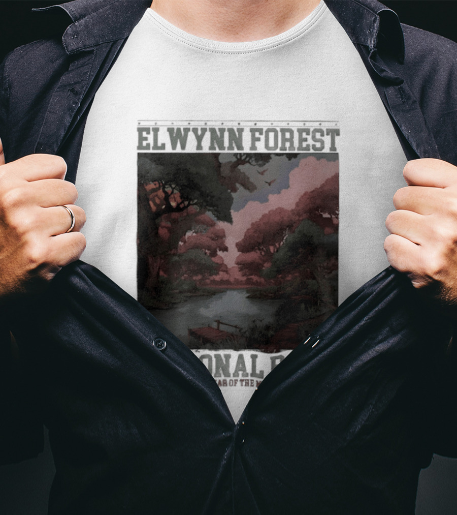 Elwynn Forest National Park Stay Clear Of The Murlocs Scenic Adventure T-Shirt