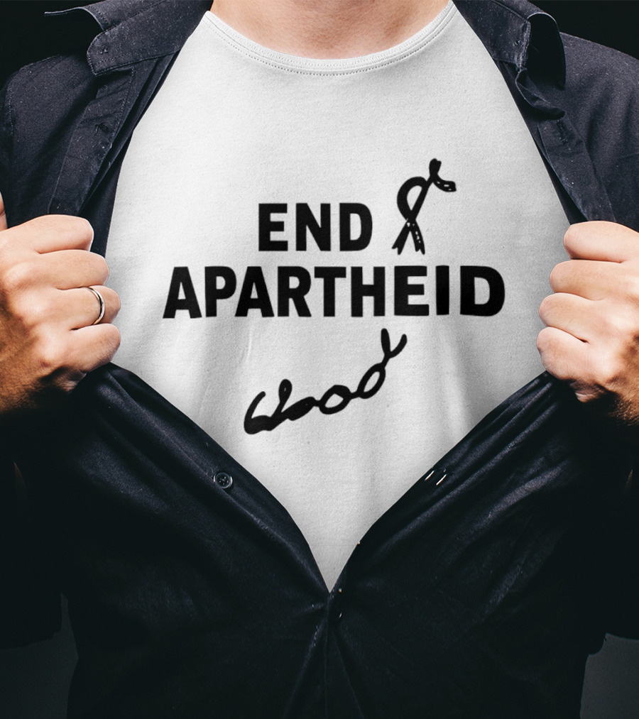 End Apartheid A24 Backrooms Movie T-Shirt