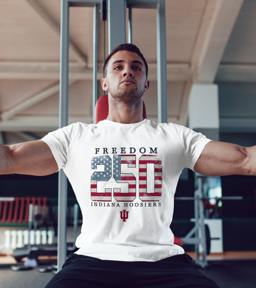 Indiana Hoosiers Freedom 250 Stars And Stripes Celebration T-Shirt