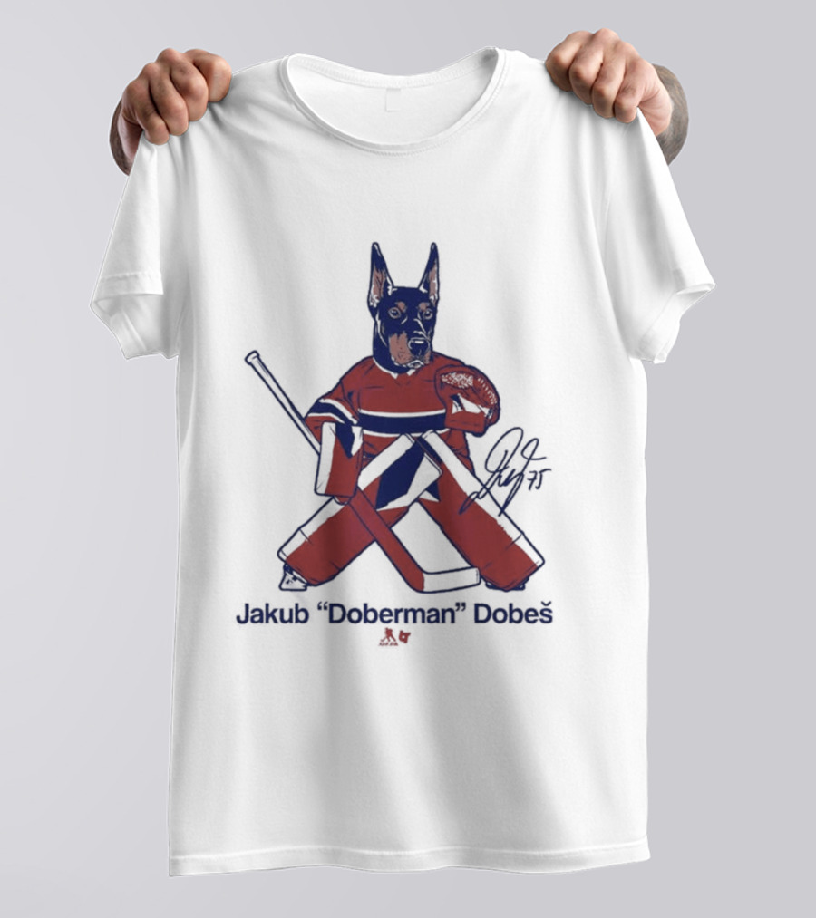 Jakub Doberman Dobeš Hockey Martial Arts Fusion T-Shirt