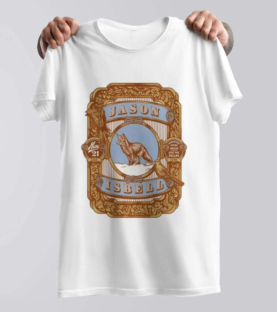 Jason Isbell May 21 2026 Winspear Opera House Dallas Texas T-Shirt