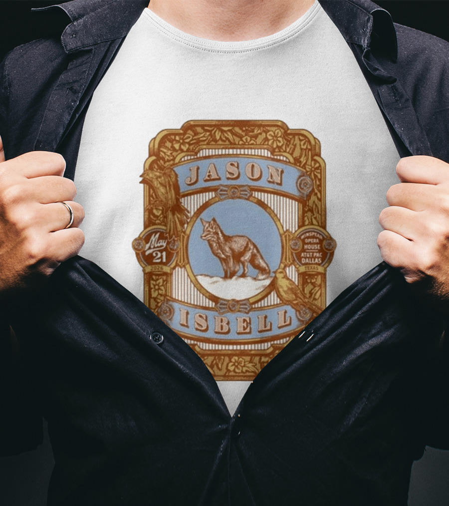Jason Isbell May 21 2026 Winspear Opera House Dallas Texas T-Shirt