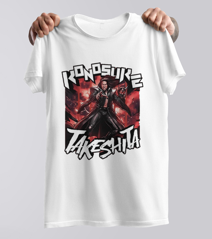 Konosuke Takeshita Intense Action Red T-Shirt
