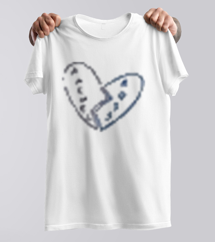 Maison Labiche Friends X MLB Patureau Heart T-Shirt