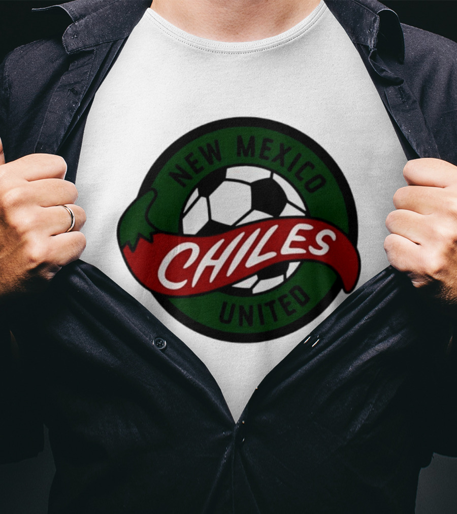 New Mexico United Chiles Soccer Pepper T-Shirt
