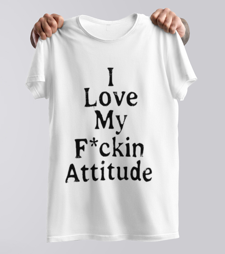 Nishimura Riki I Love My F*ckin Attitude T-Shirt