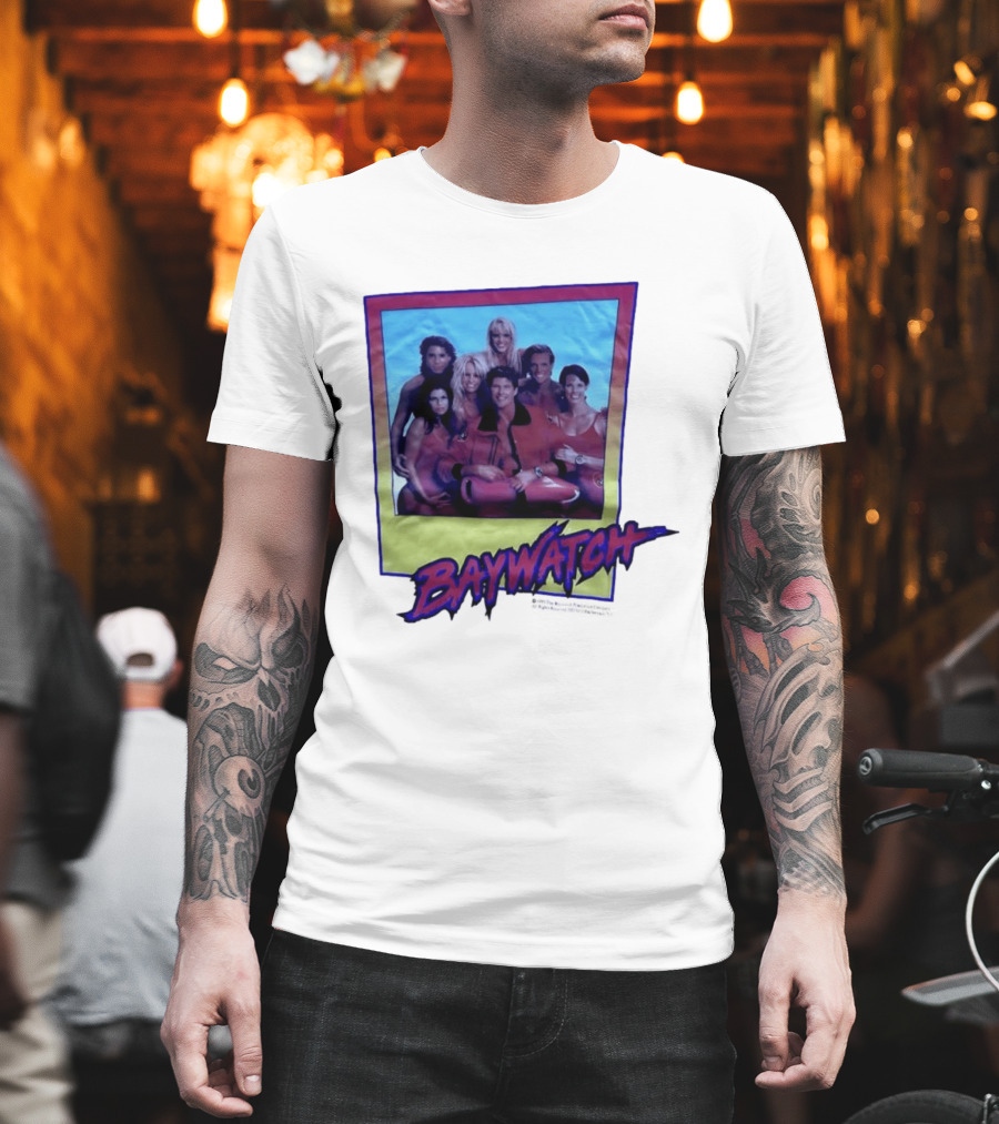 Bay Cast Photo Retro Style Shay Mitchell 1995 T-Shirt
