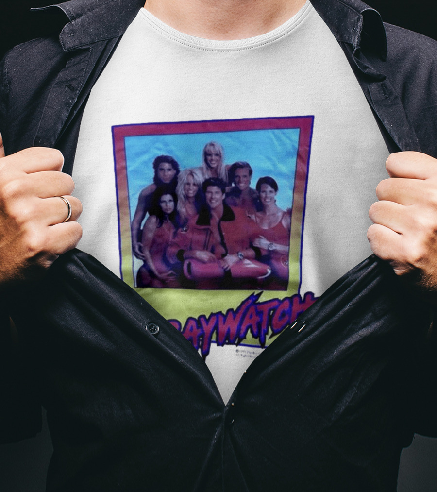 Bay Cast Photo Retro Style Shay Mitchell 1995 T-Shirt