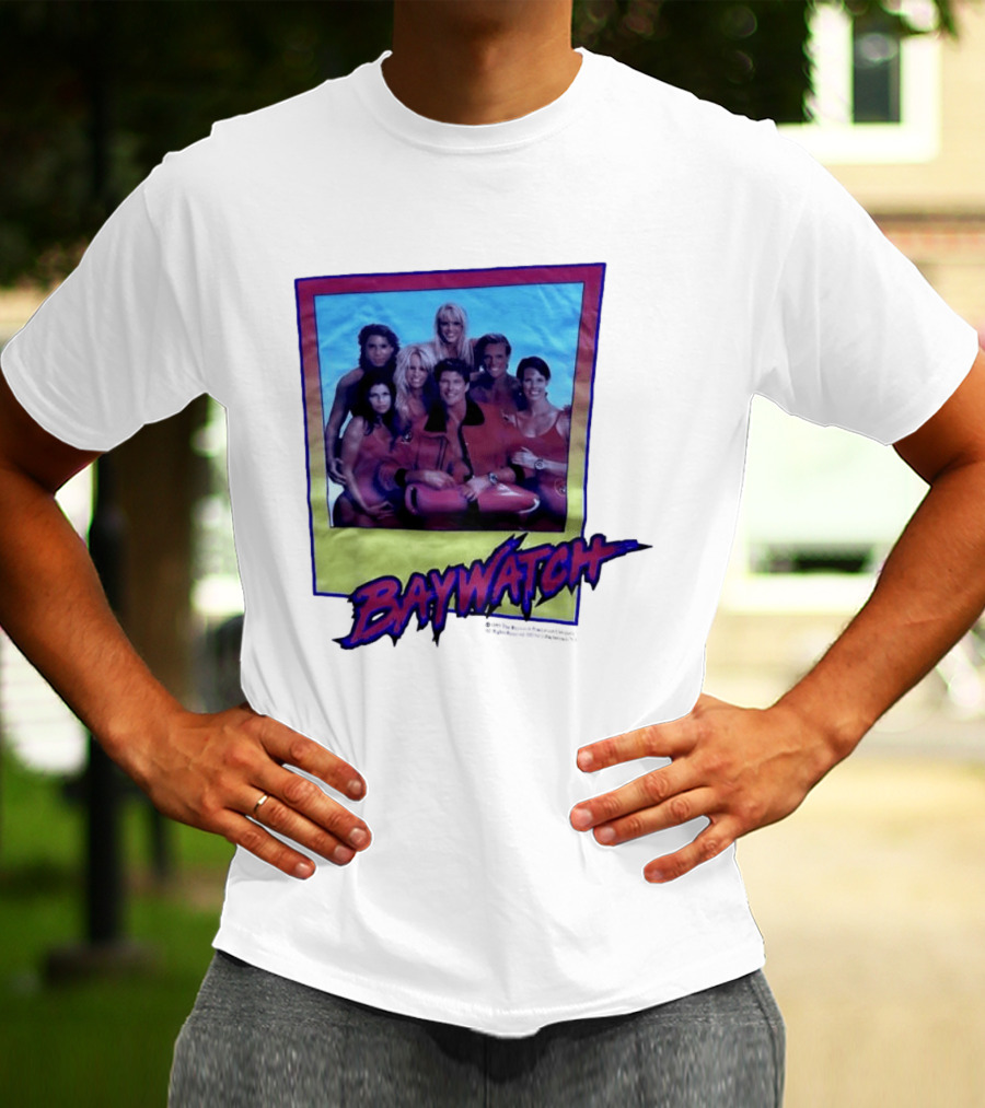 Bay Cast Photo Retro Style Shay Mitchell 1995 T-Shirt